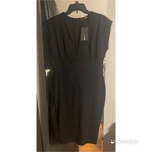 Black shaping dress